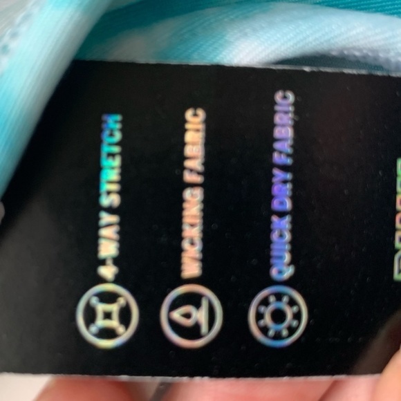 Pink by Victoria Secrets Sports Bra Blue Tie Dye - Picture 7 of 7